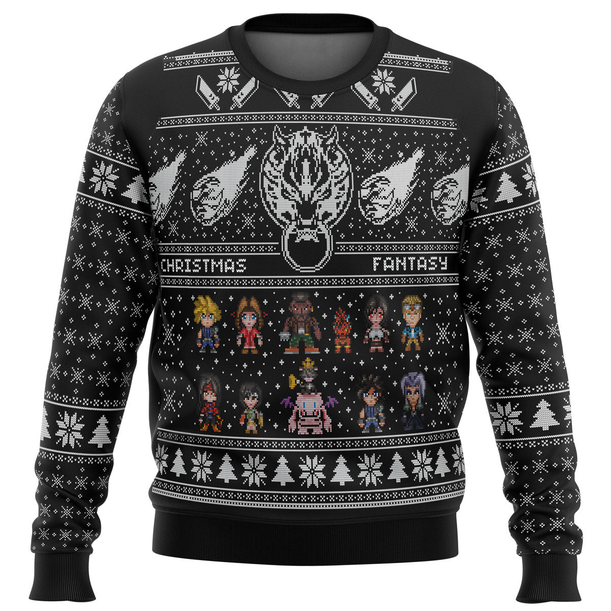 Final Fantasy 7 VII FF7 Ugly Christmas Sweater - 6XL