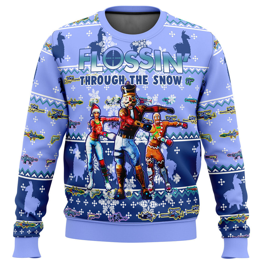 Fortnite Snow Floss Ugly Christmas Sweater - 6XL