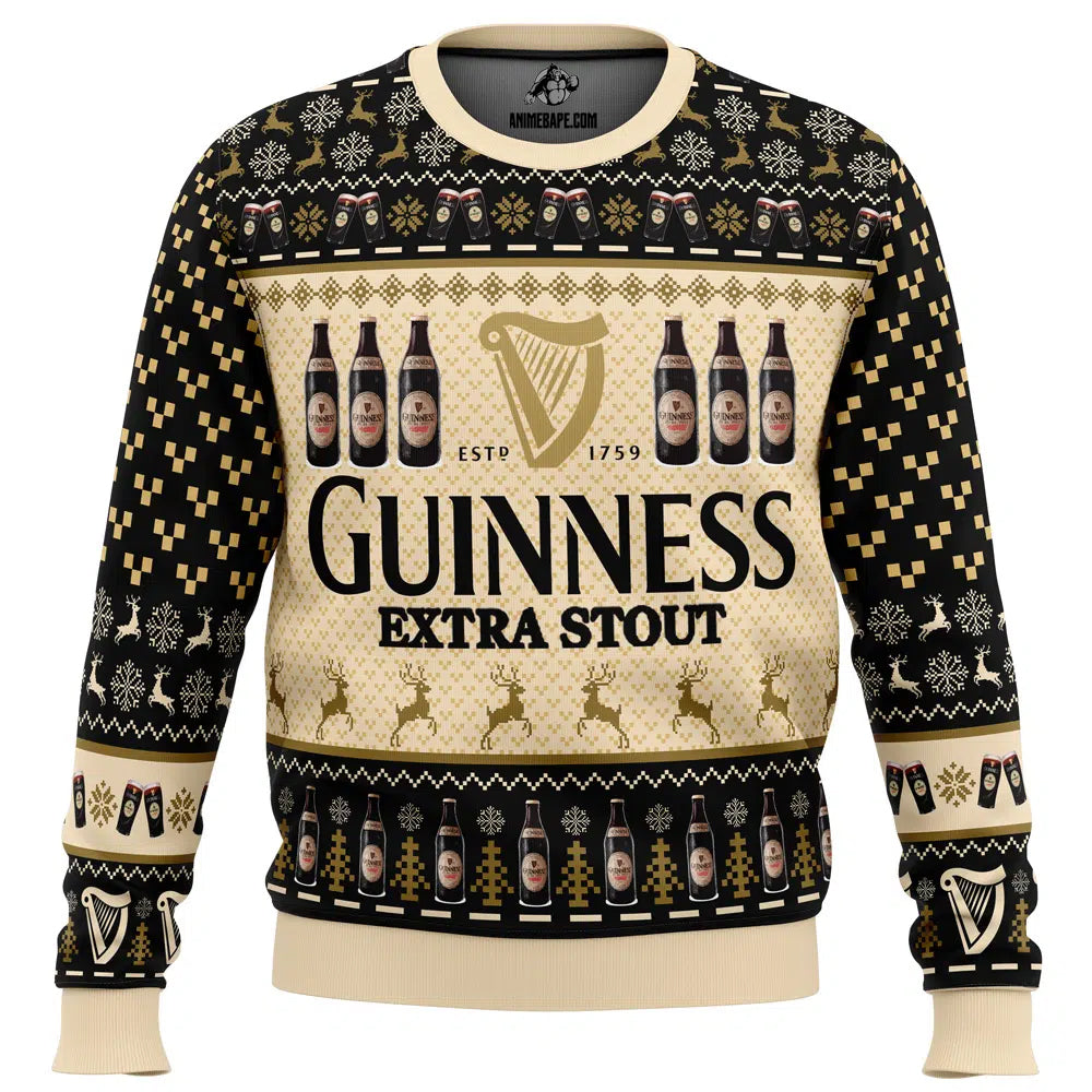 Guinness Extra Stout Ugly Christmas Sweater - 6XL