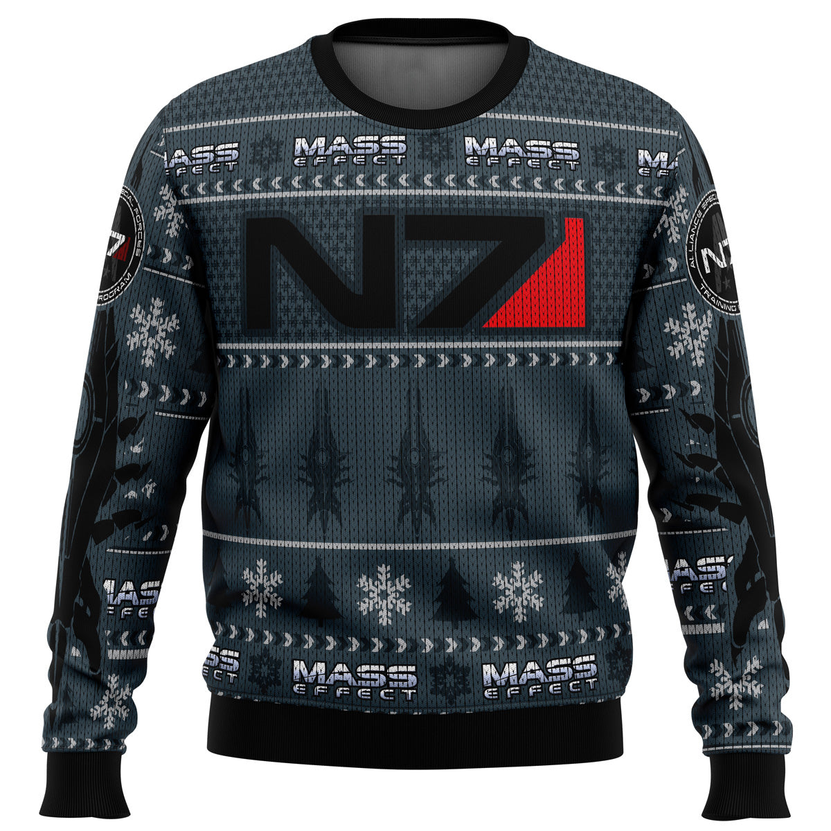 Mass Effect N7 Ugly Christmas Sweater - 6XL