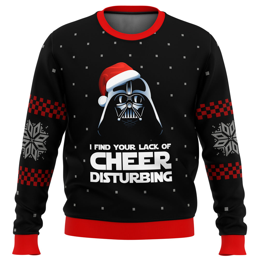 Star Wars Vader Lack of Cheer Ugly Christmas Sweater - 6XL