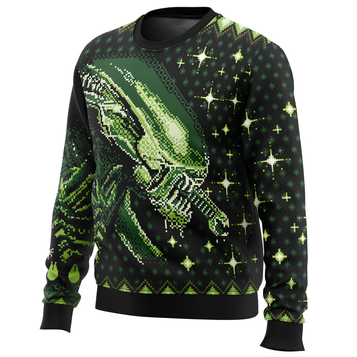Xenomorph Alien Ugly Christmas Sweater - 3XL
