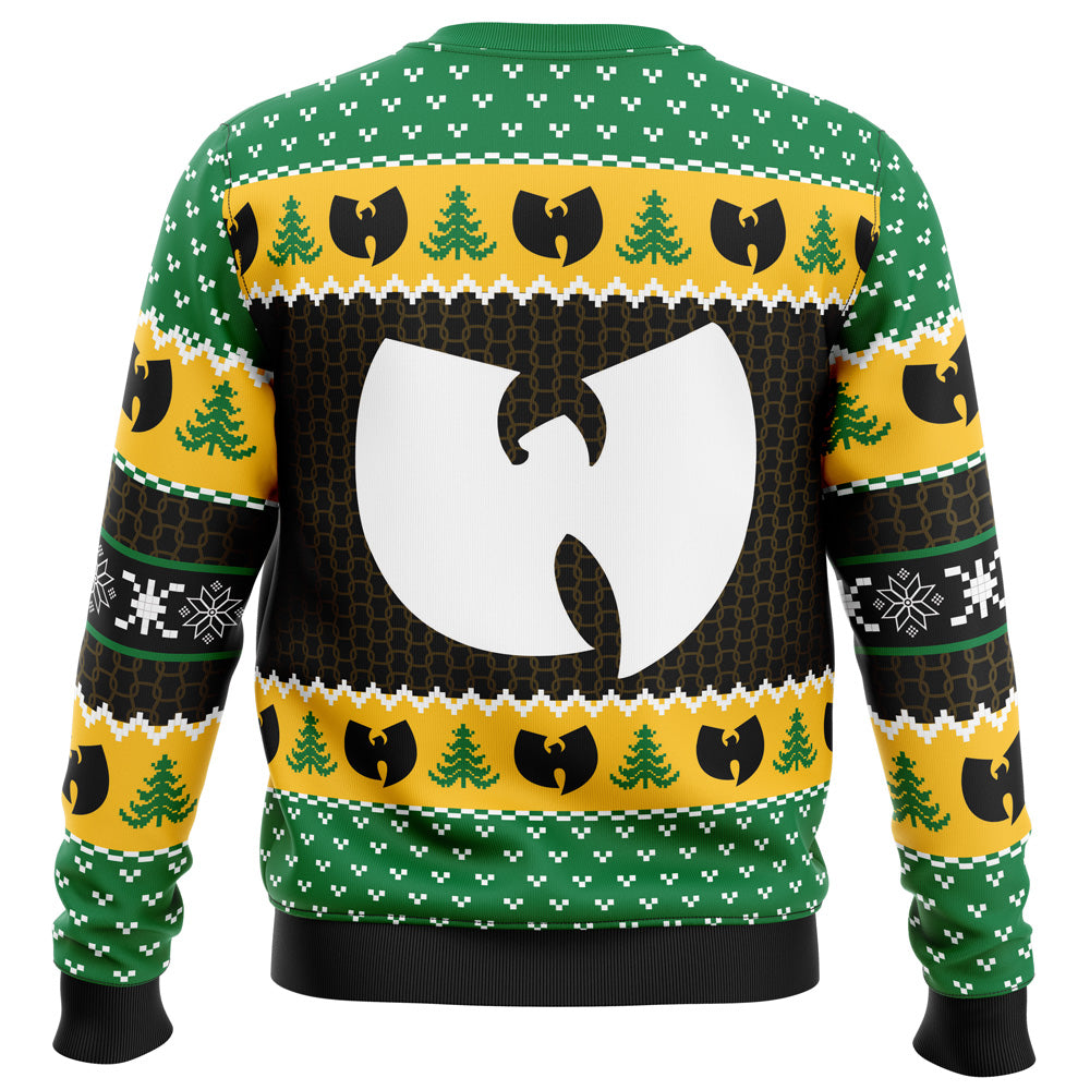 Yah It’s Christmas Time Yo Wu Tang Clan Ugly Christmas Sweater - 5XL