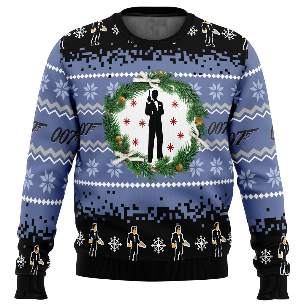 007 James Bond Ugly Christmas Sweater - 4XL