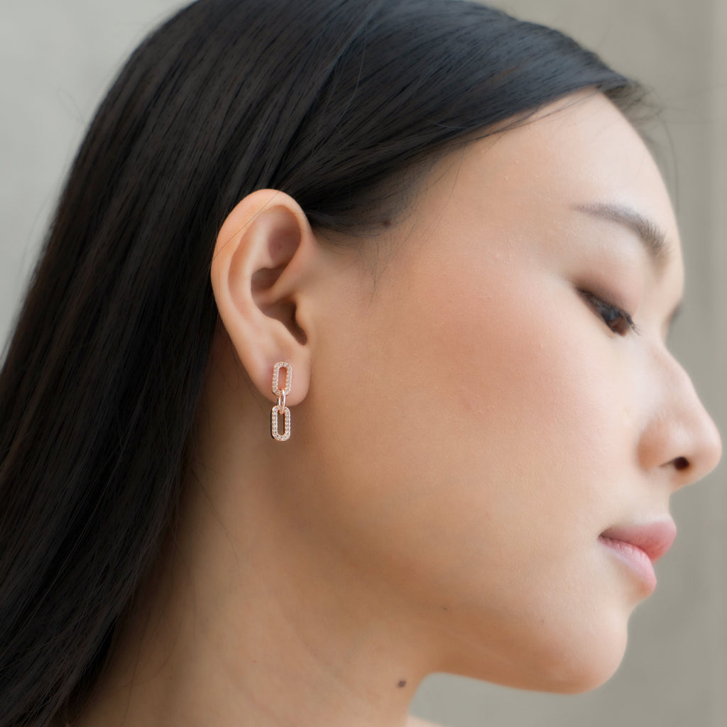 Cassie Chain Earrings