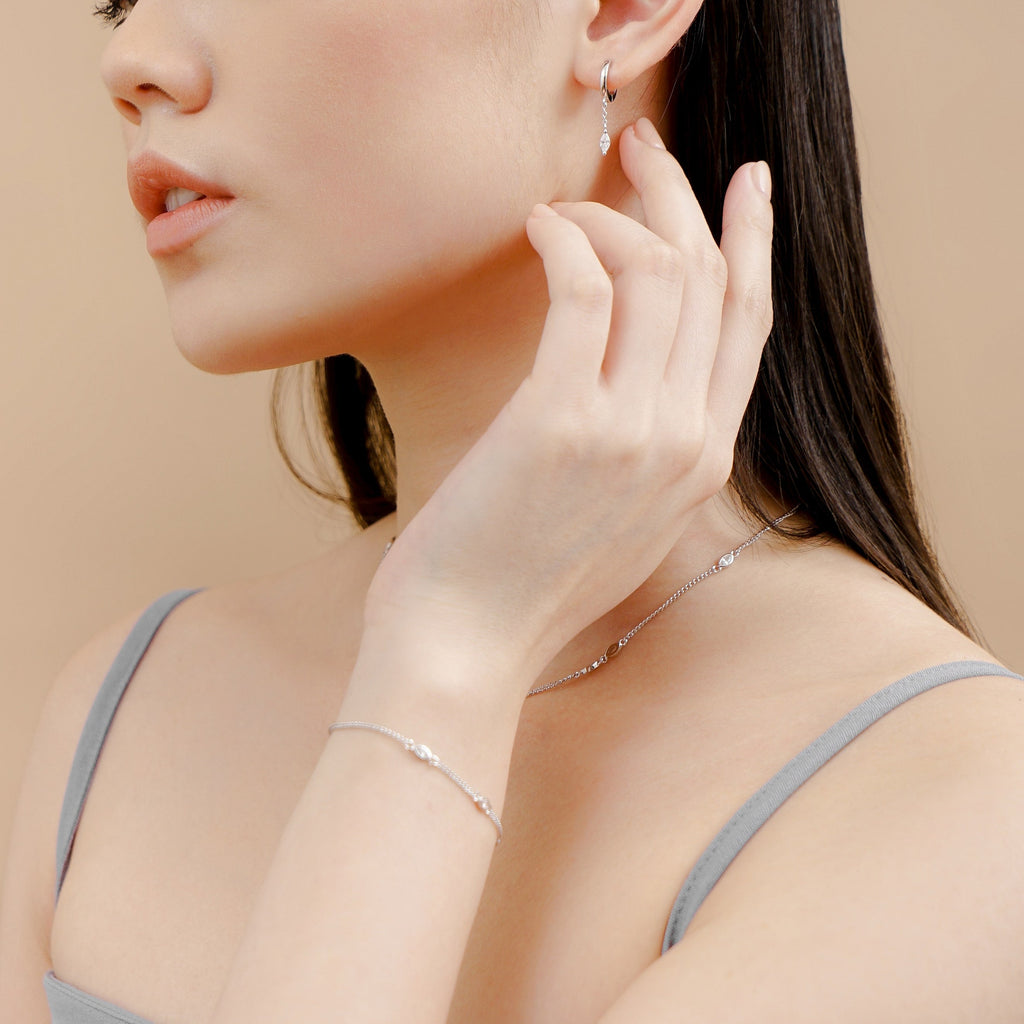 Quinn Marquise Earrings