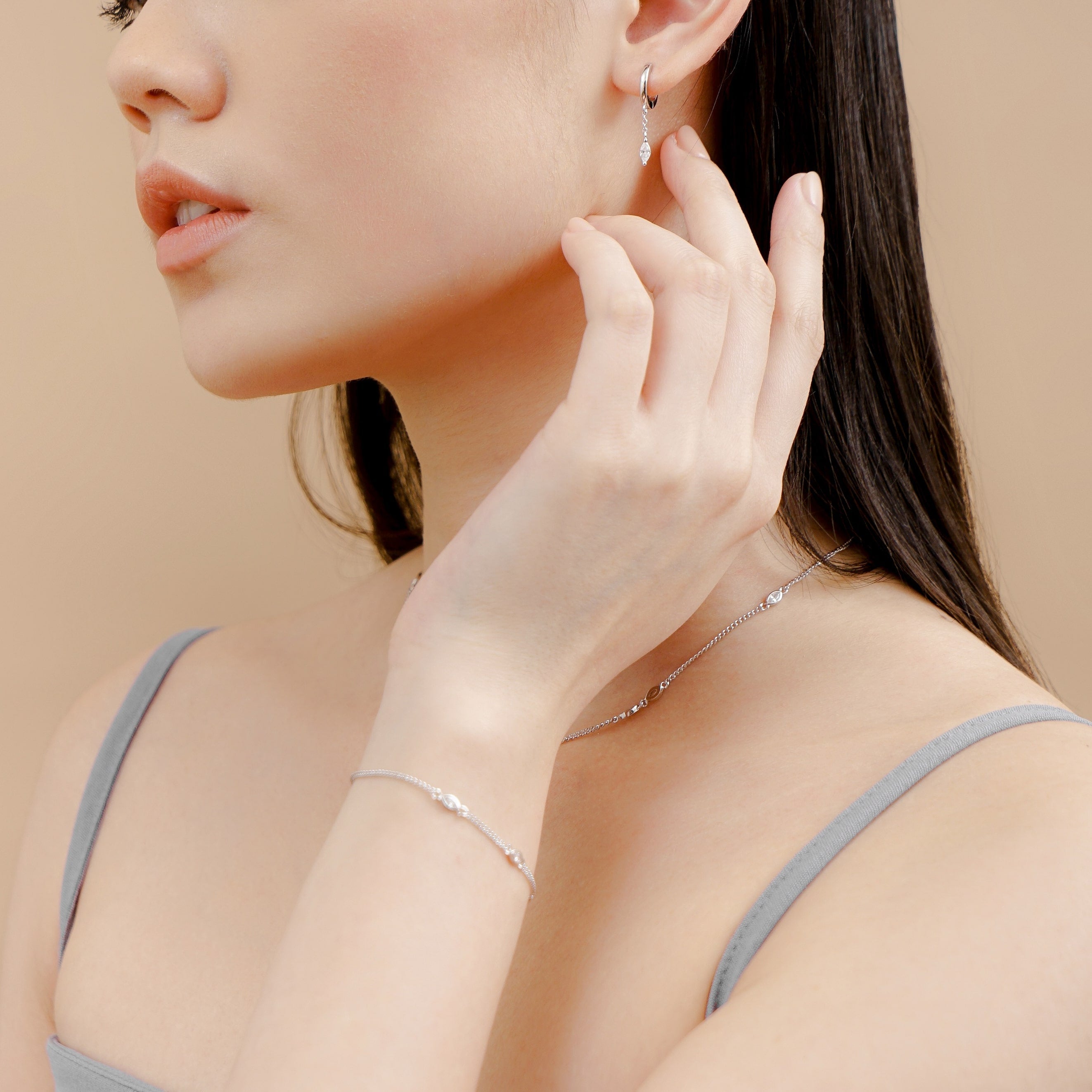 Quinn Marquise Earrings