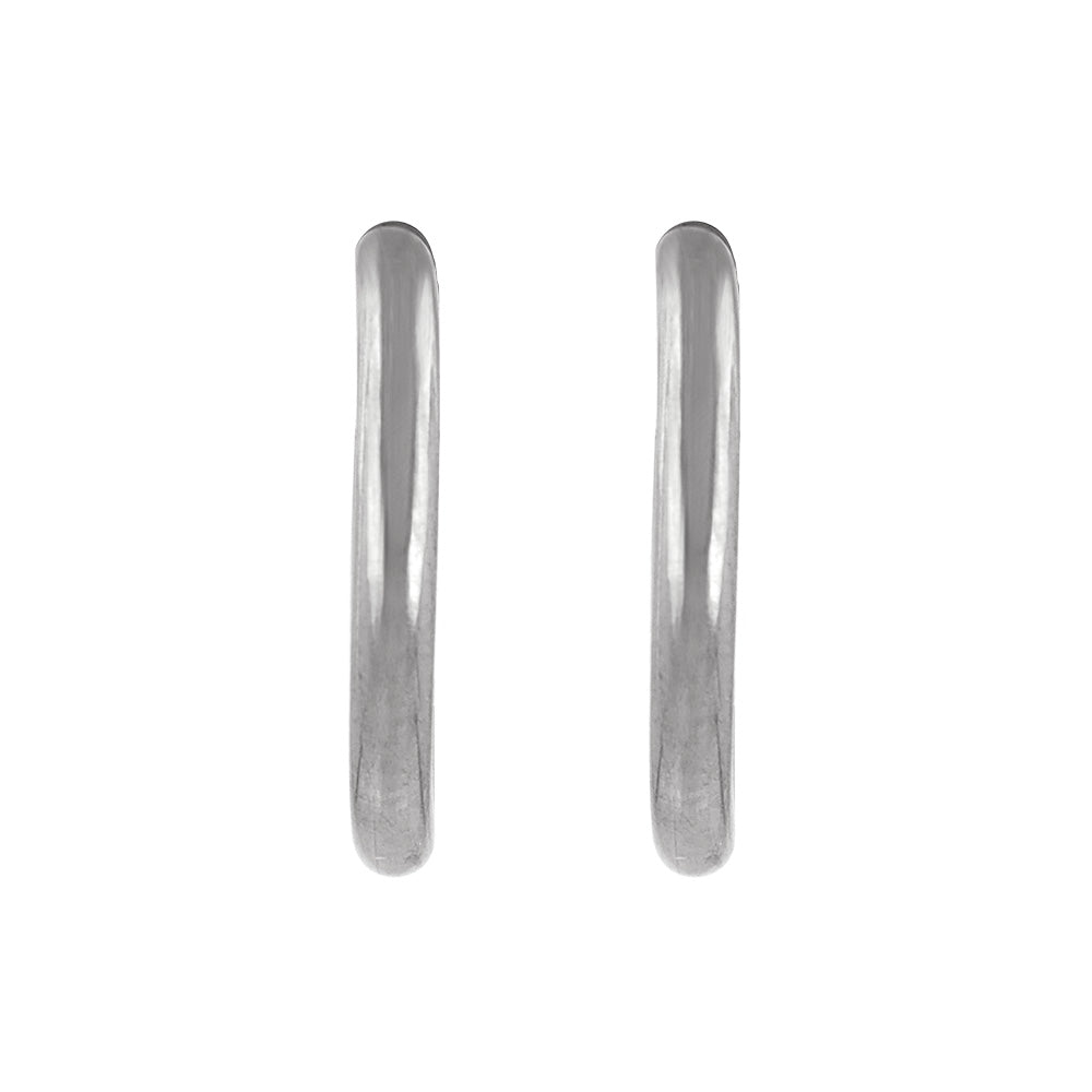 16mm Clip On Hoop Earrings