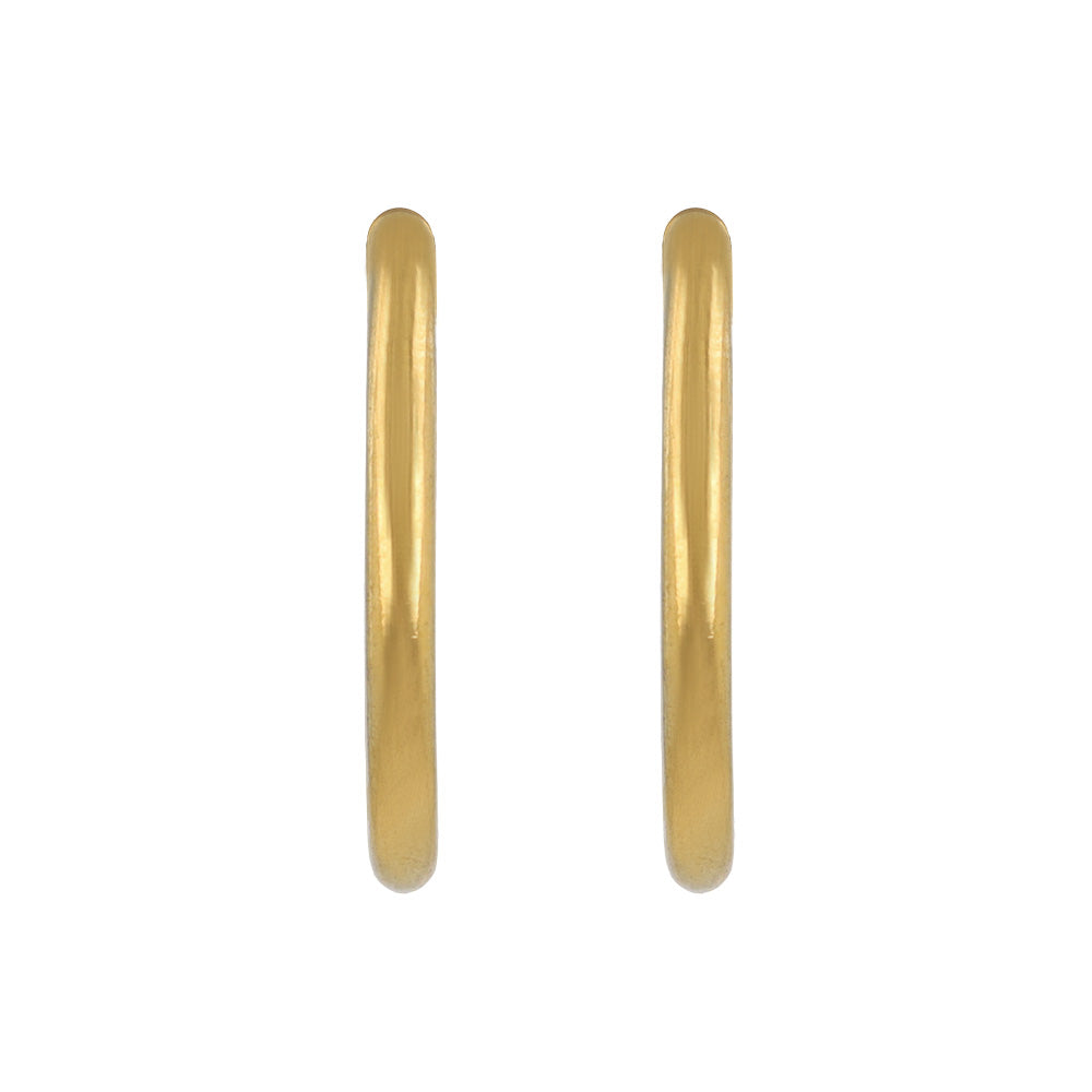 20mm Clip On Hoop Earrings