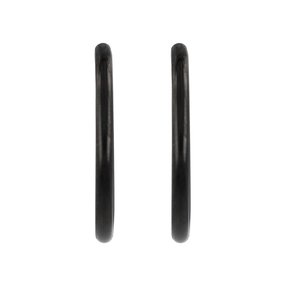 24mm Clip On Hoop Earrings