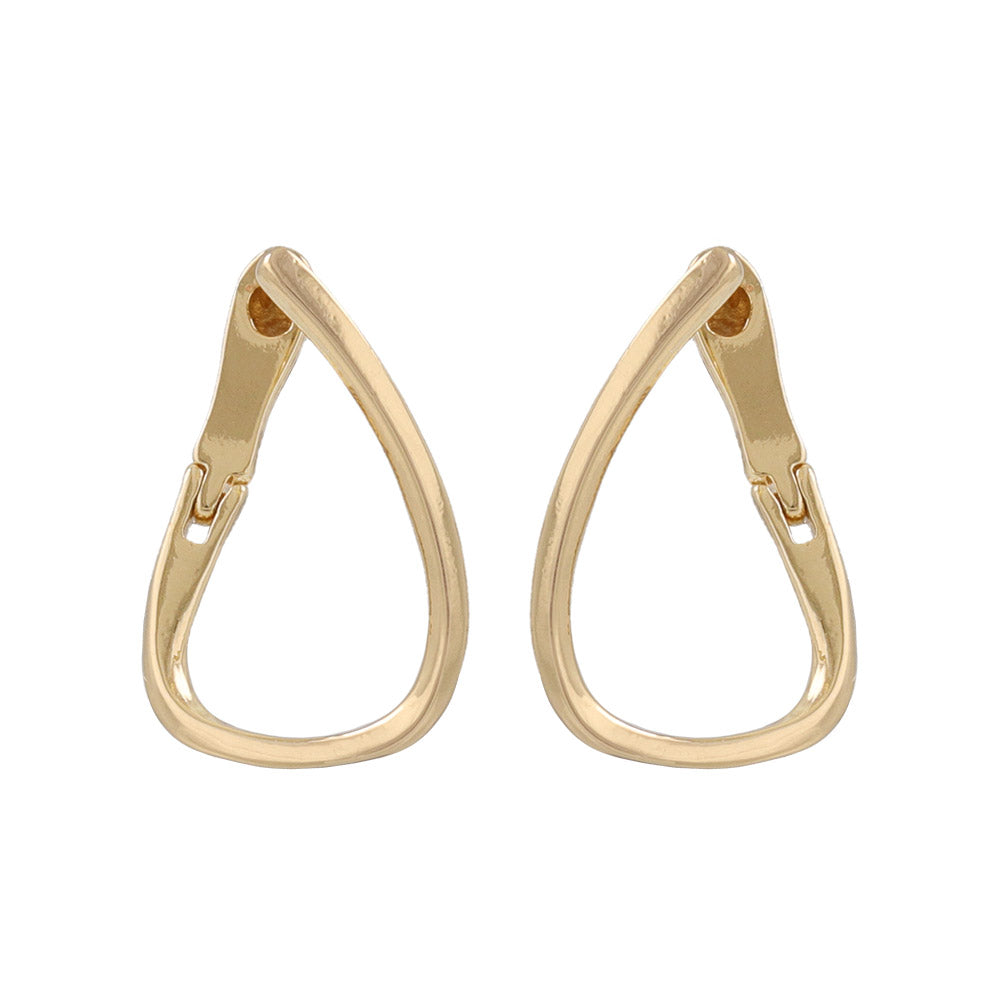 Twisted Hoop Earrings