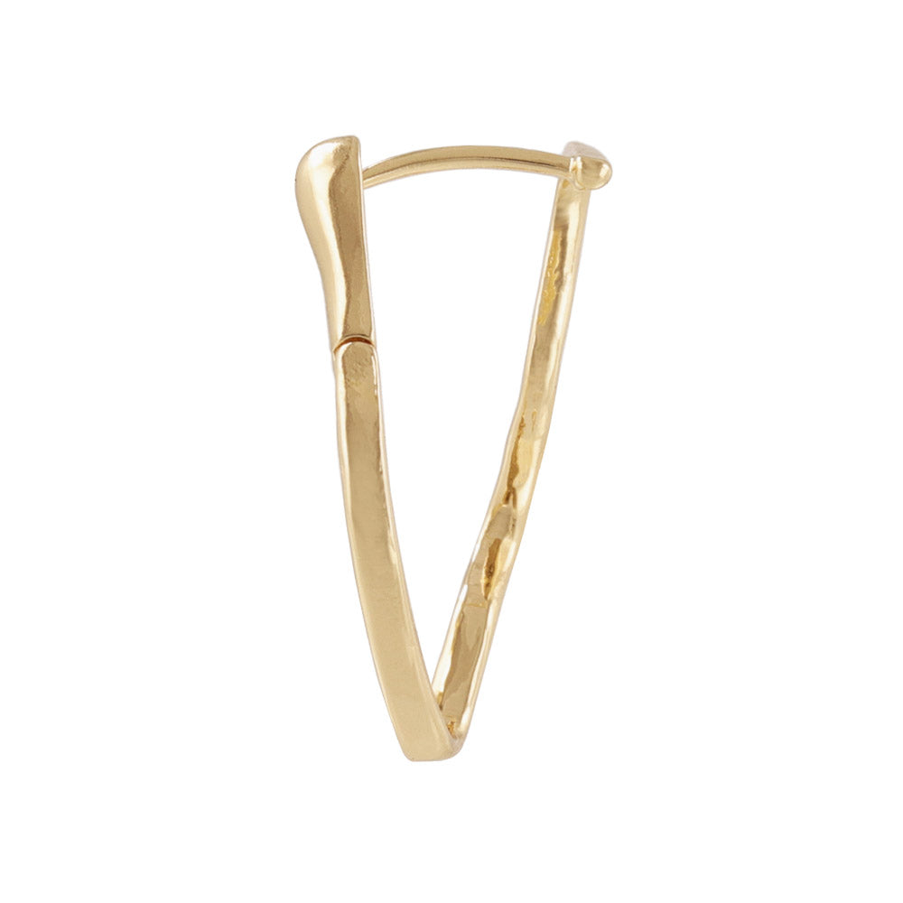 Organic Hoop Earrings