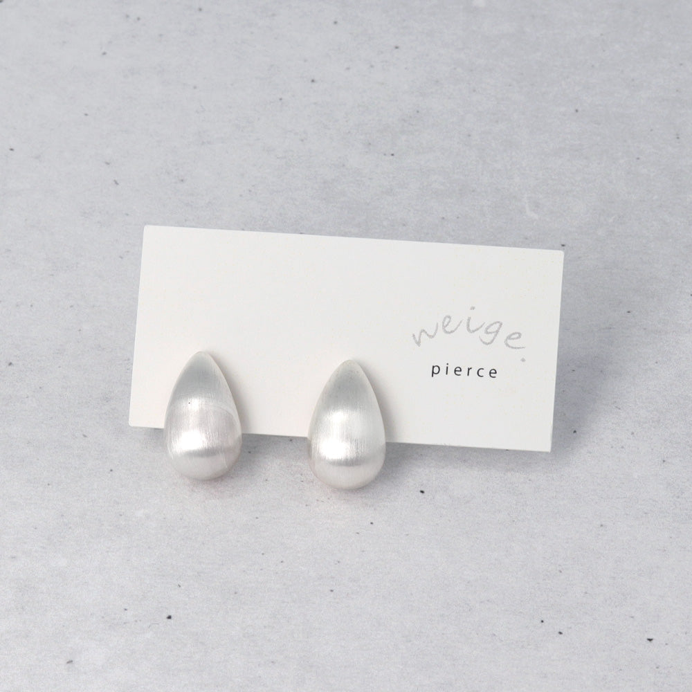 Teardrop Half Hoop Earrings