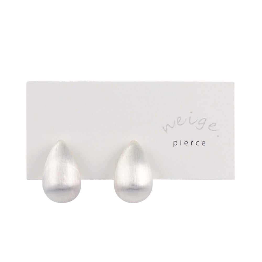 Teardrop Half Hoop Earrings