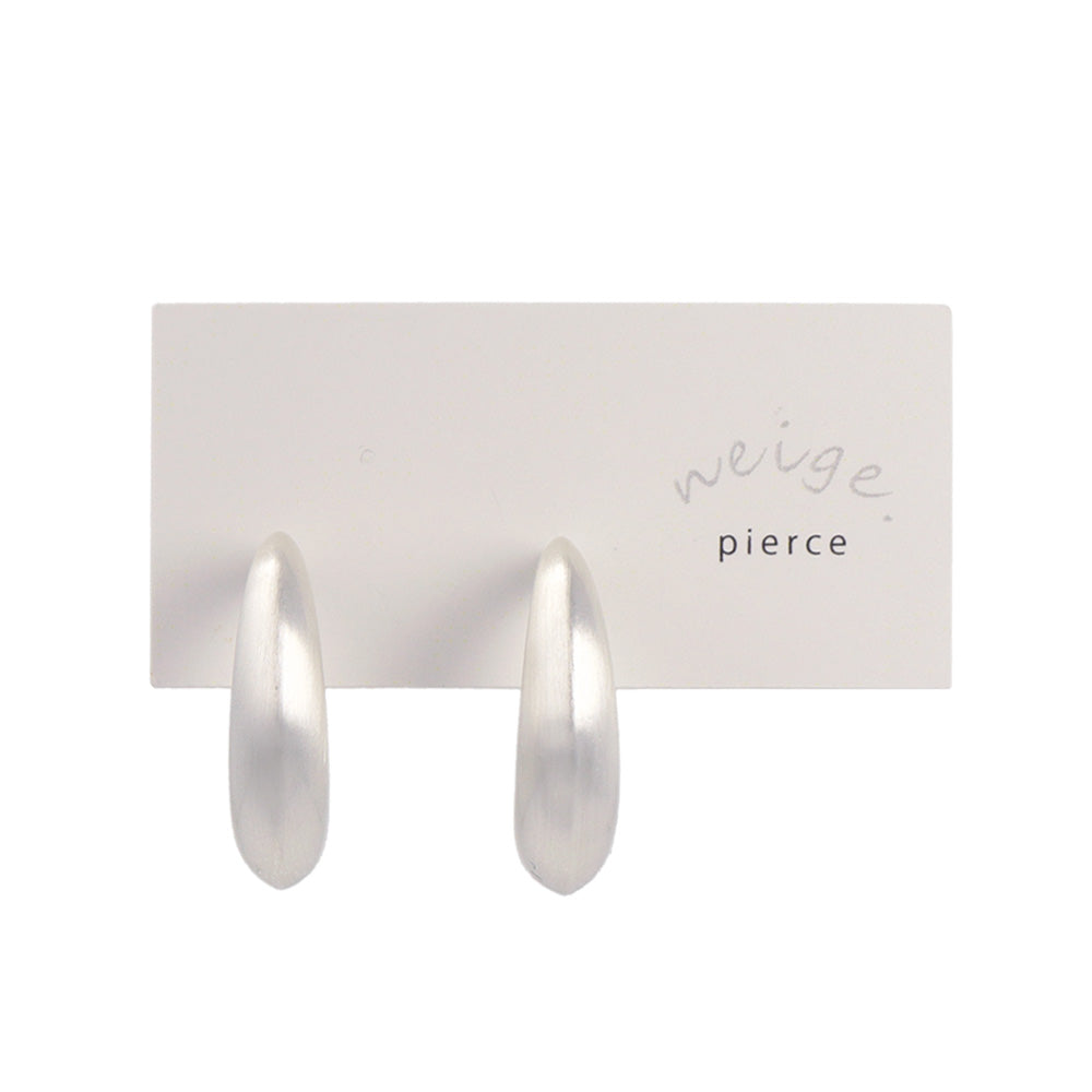 Crescent Moon Hoop Earrings