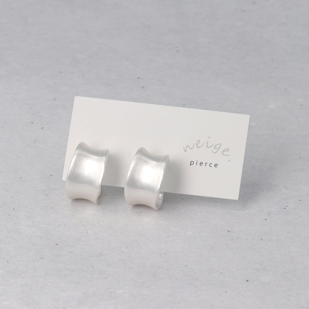 Warped Hoop Earrings