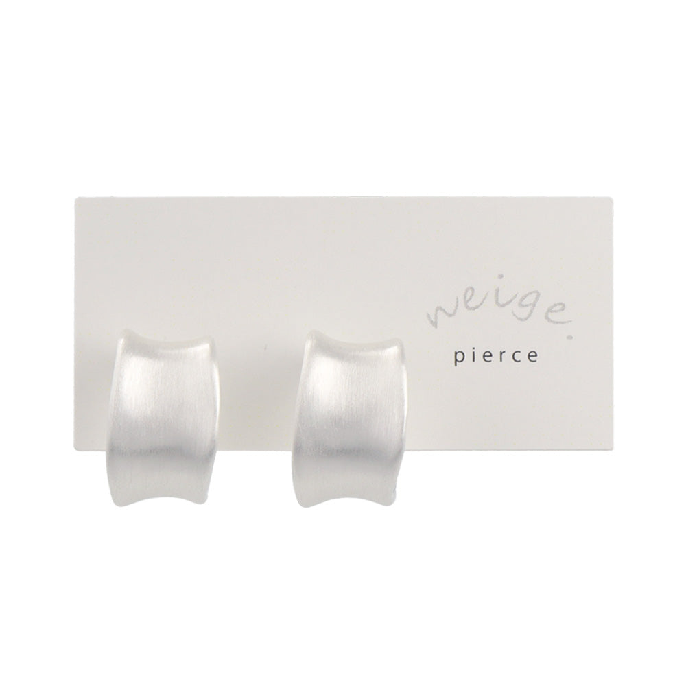 Warped Hoop Earrings