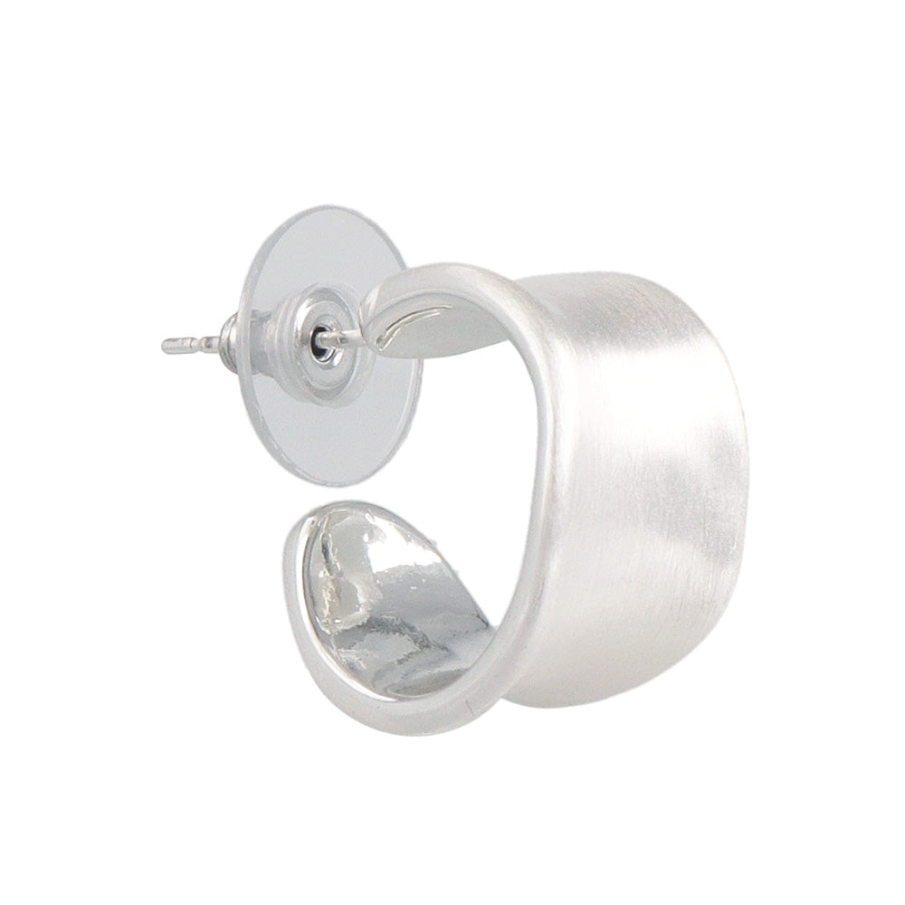 Warped Hoop Earrings