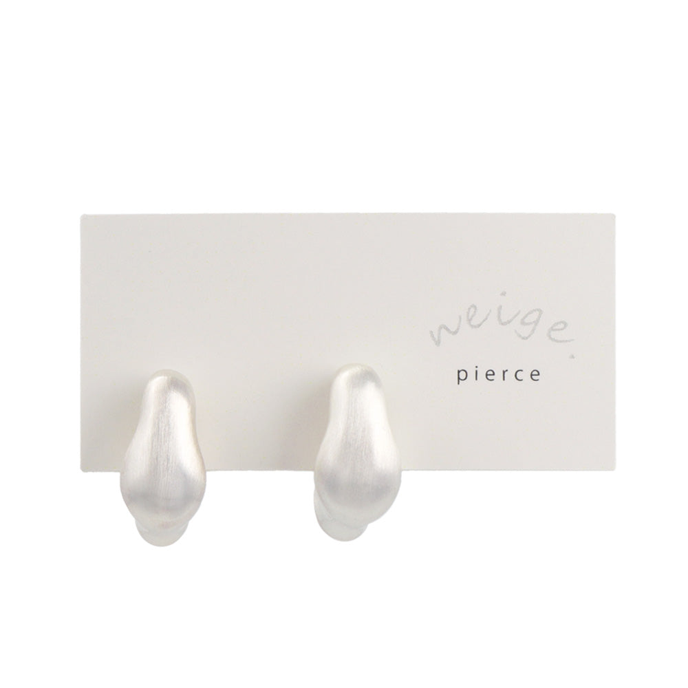Puffy L shaped Earrings