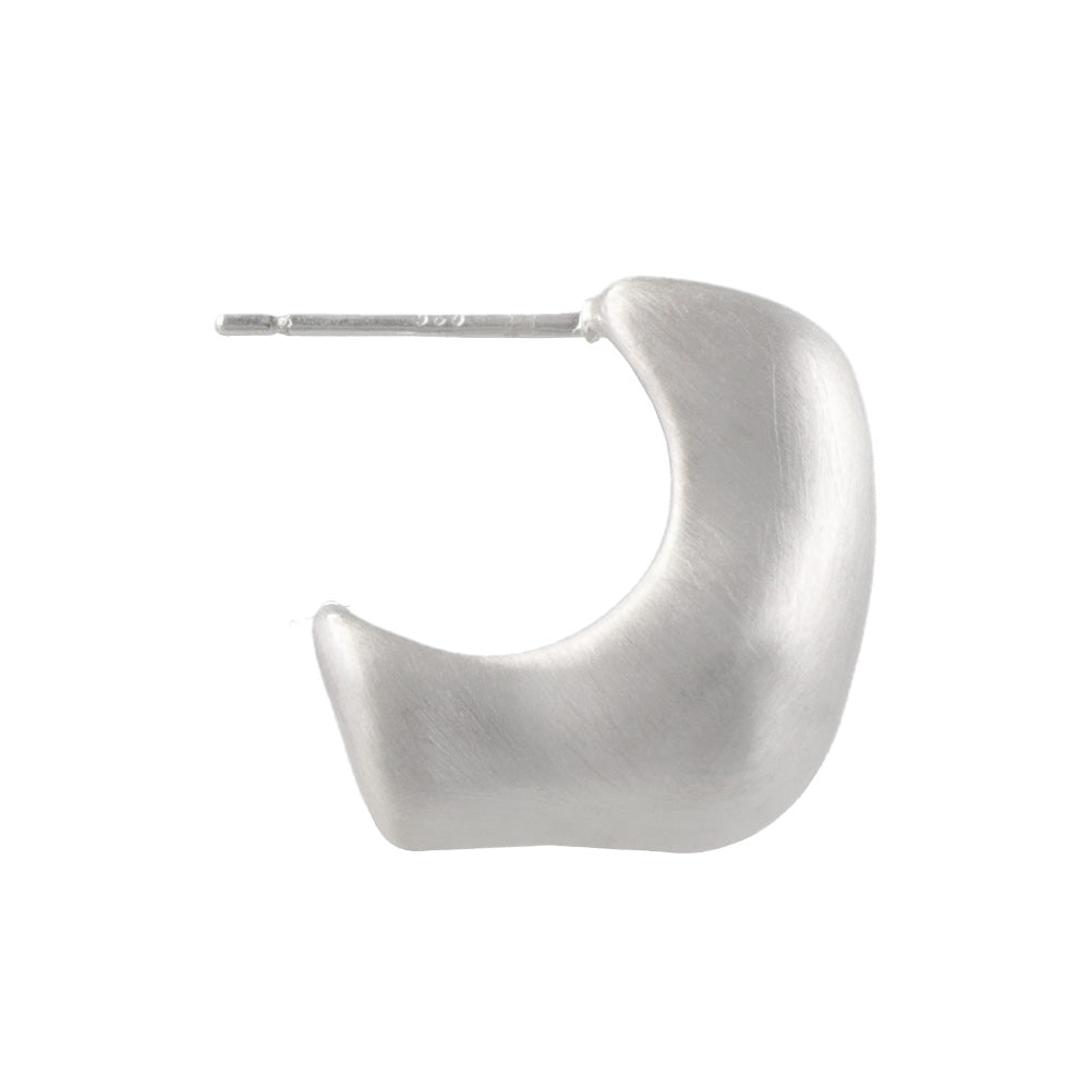 Puffy L shaped Earrings