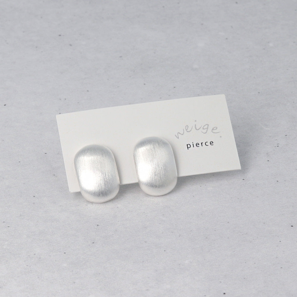 Round Square Stud Earrings