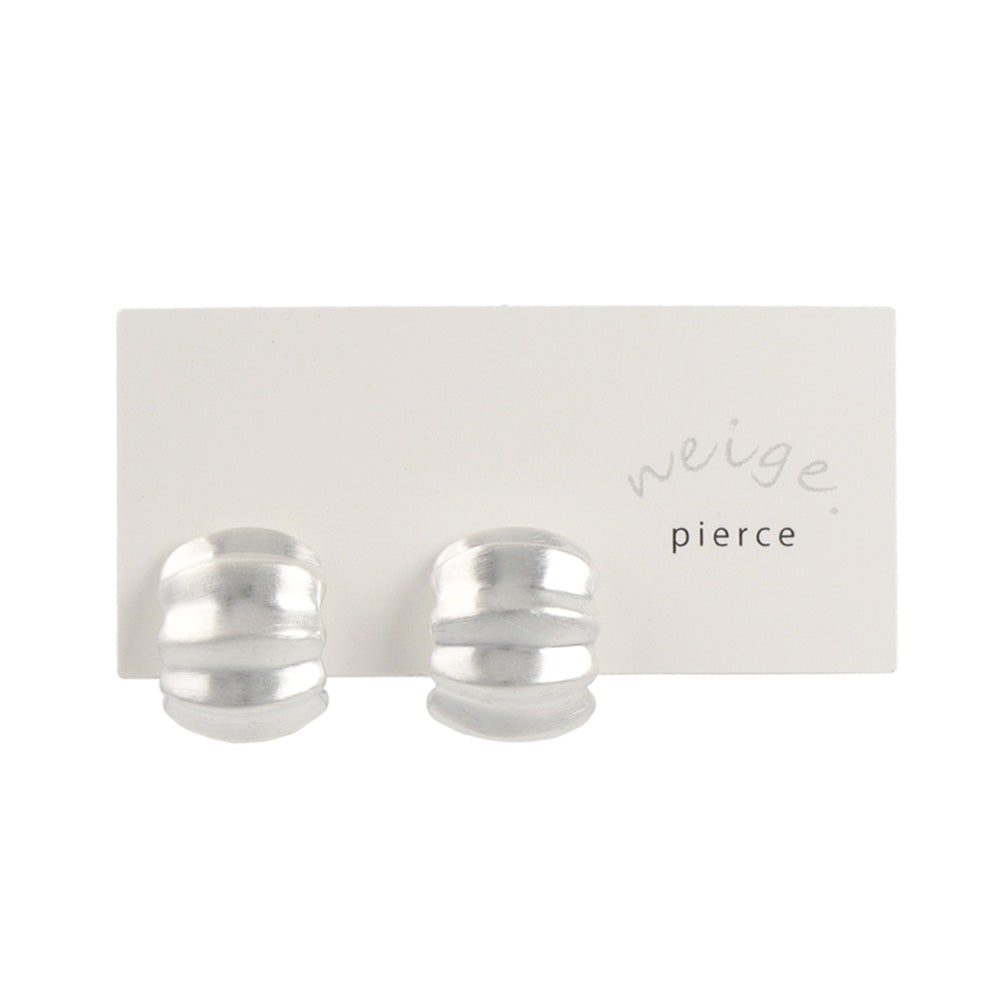 Wrinkle Hoop Earrings
