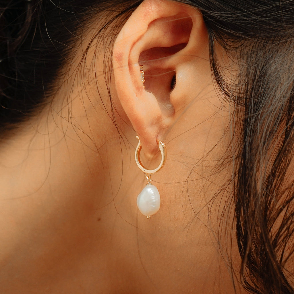 Merida Pearl Earrings