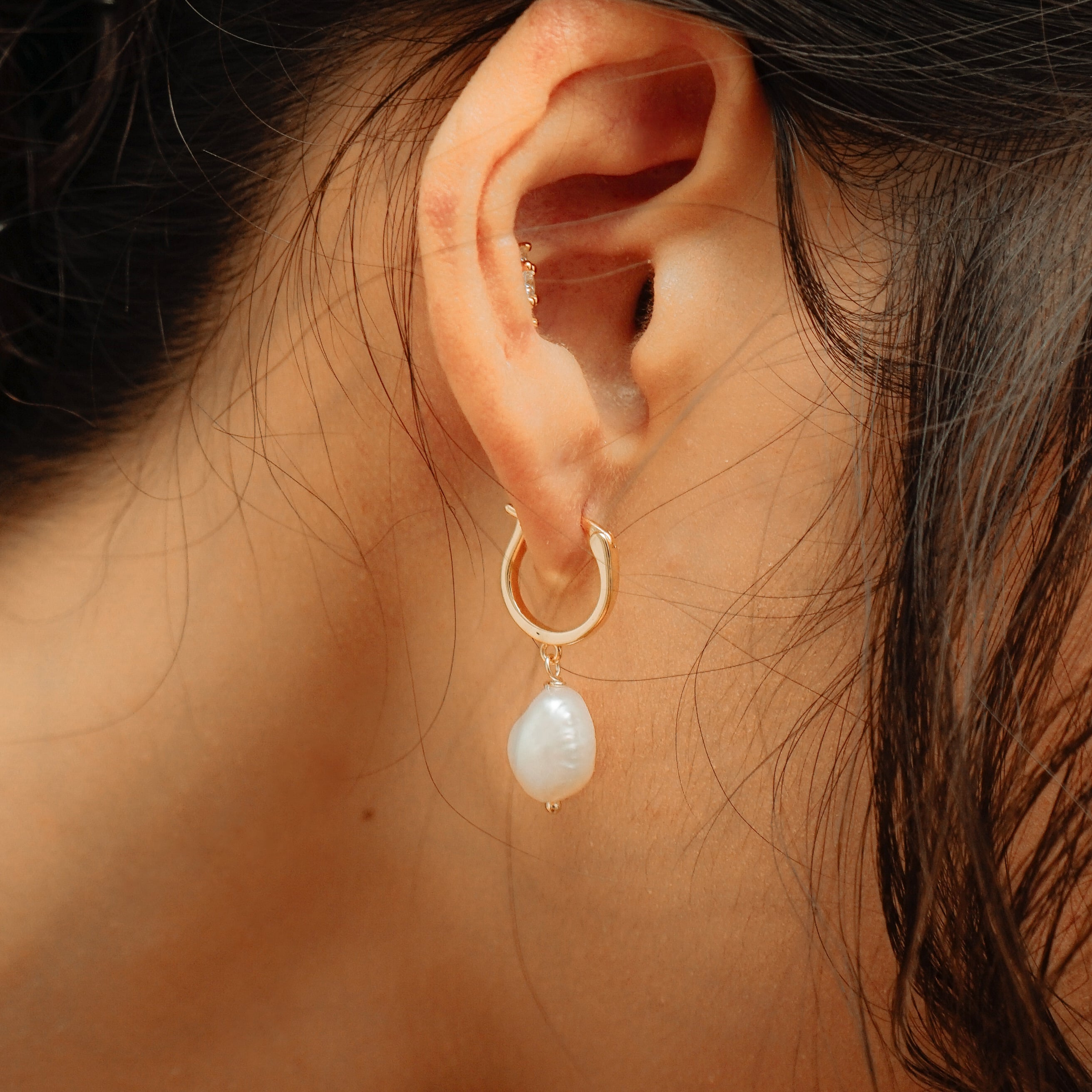 Merida Pearl Earrings