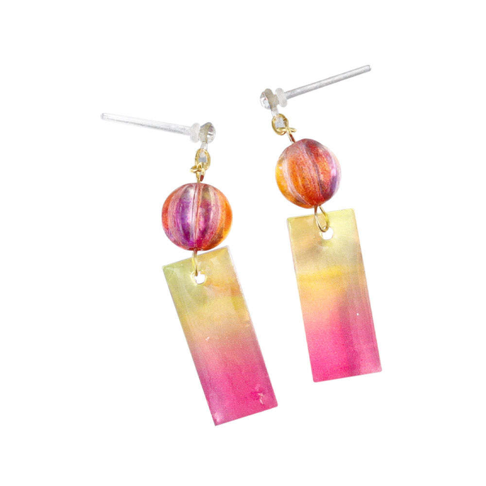 Gradient Japanese Windbell Earrings