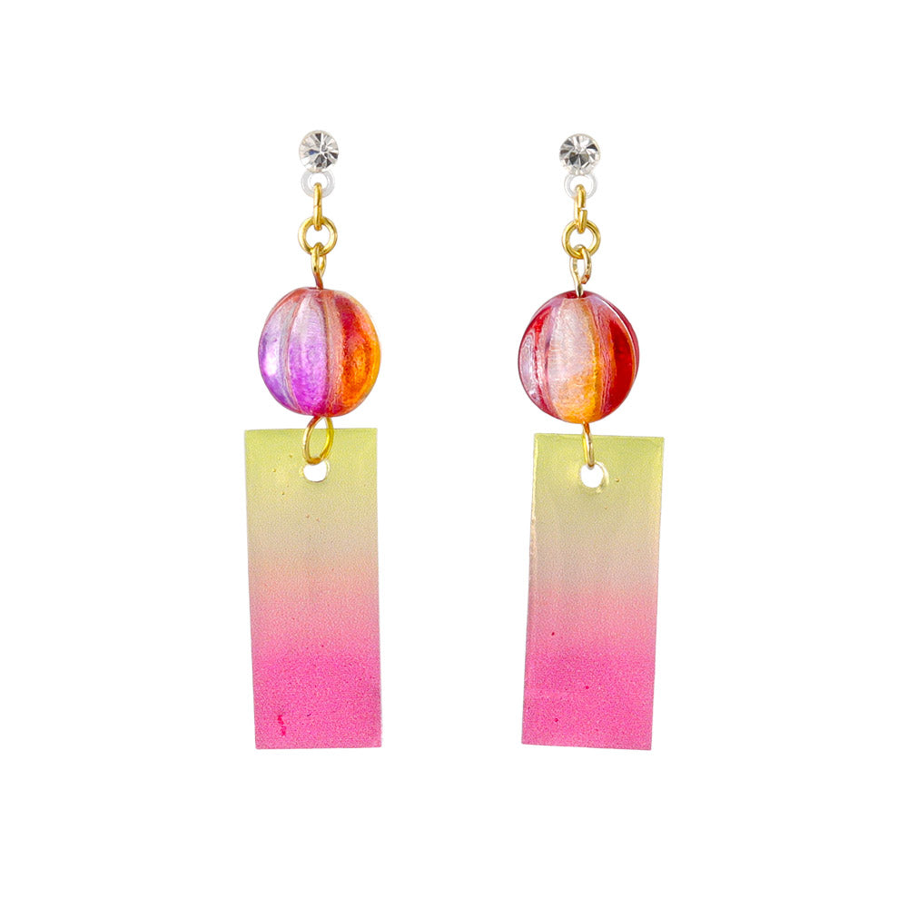 Gradient Japanese Windbell Earrings