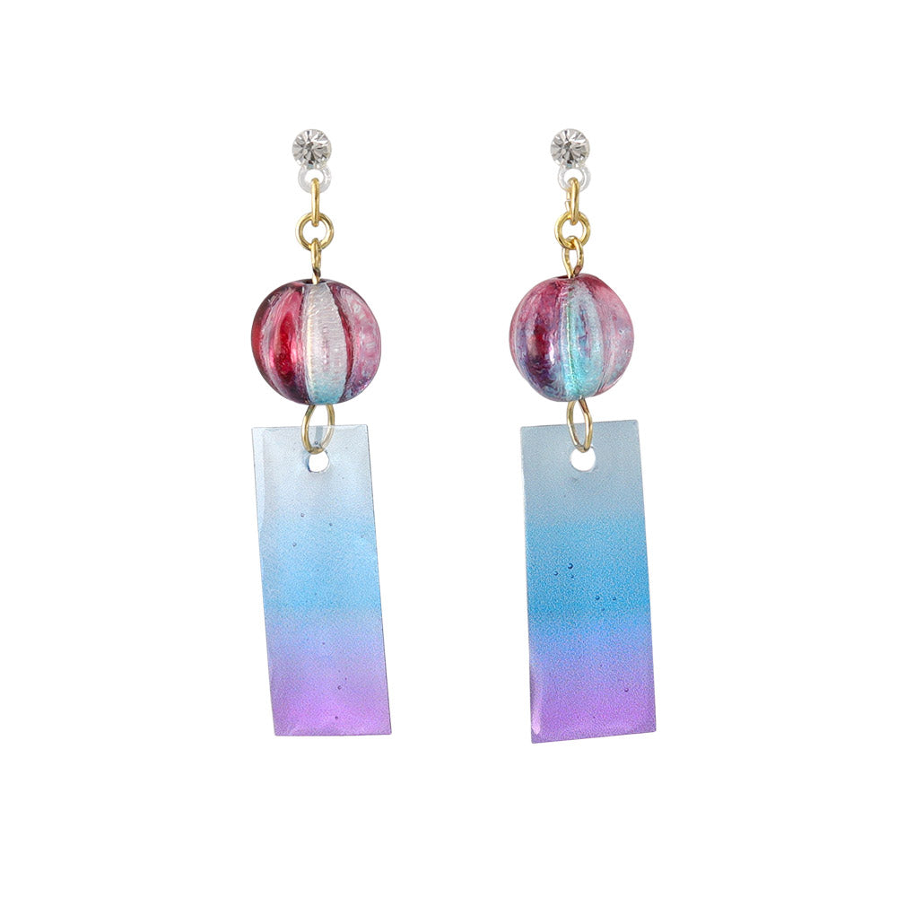 Gradient Japanese Windbell Earrings
