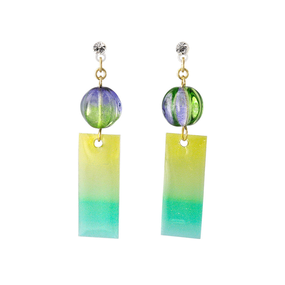 Gradient Japanese Windbell Earrings