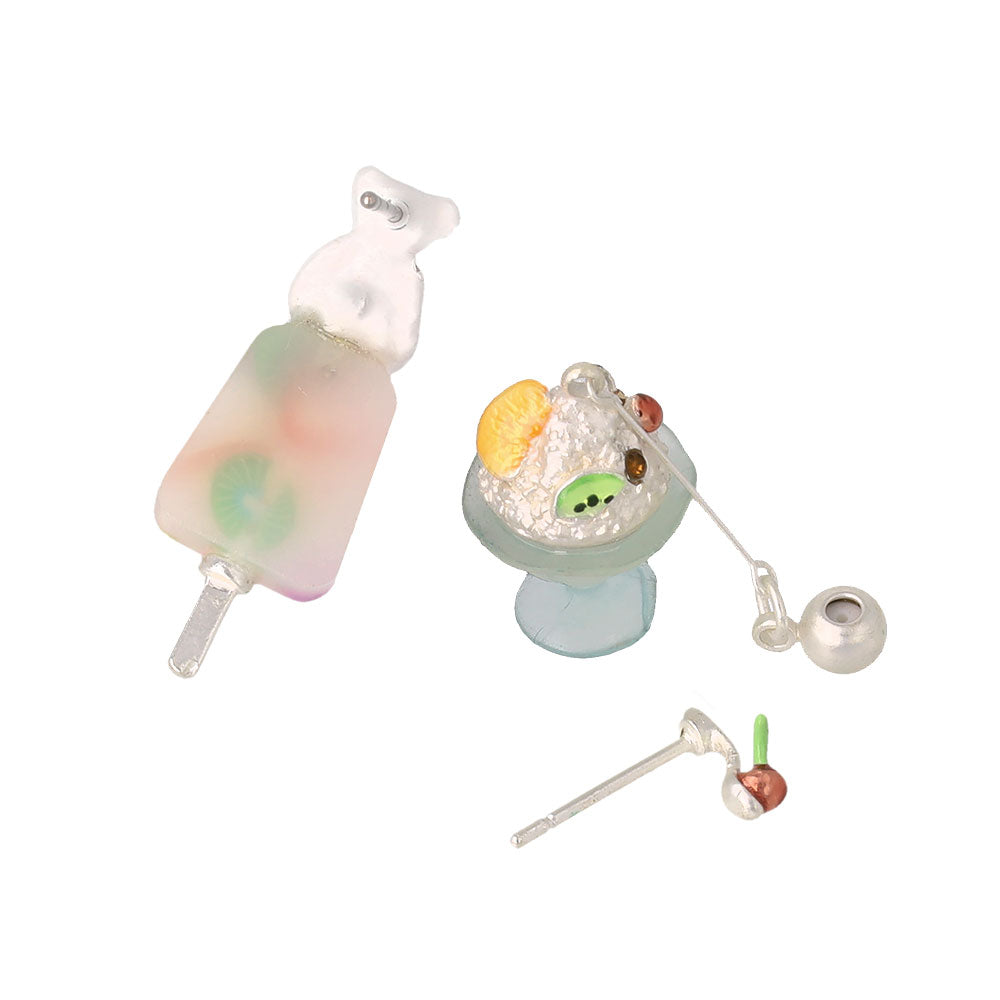 Polar Bear and Icy Dessert Earrings