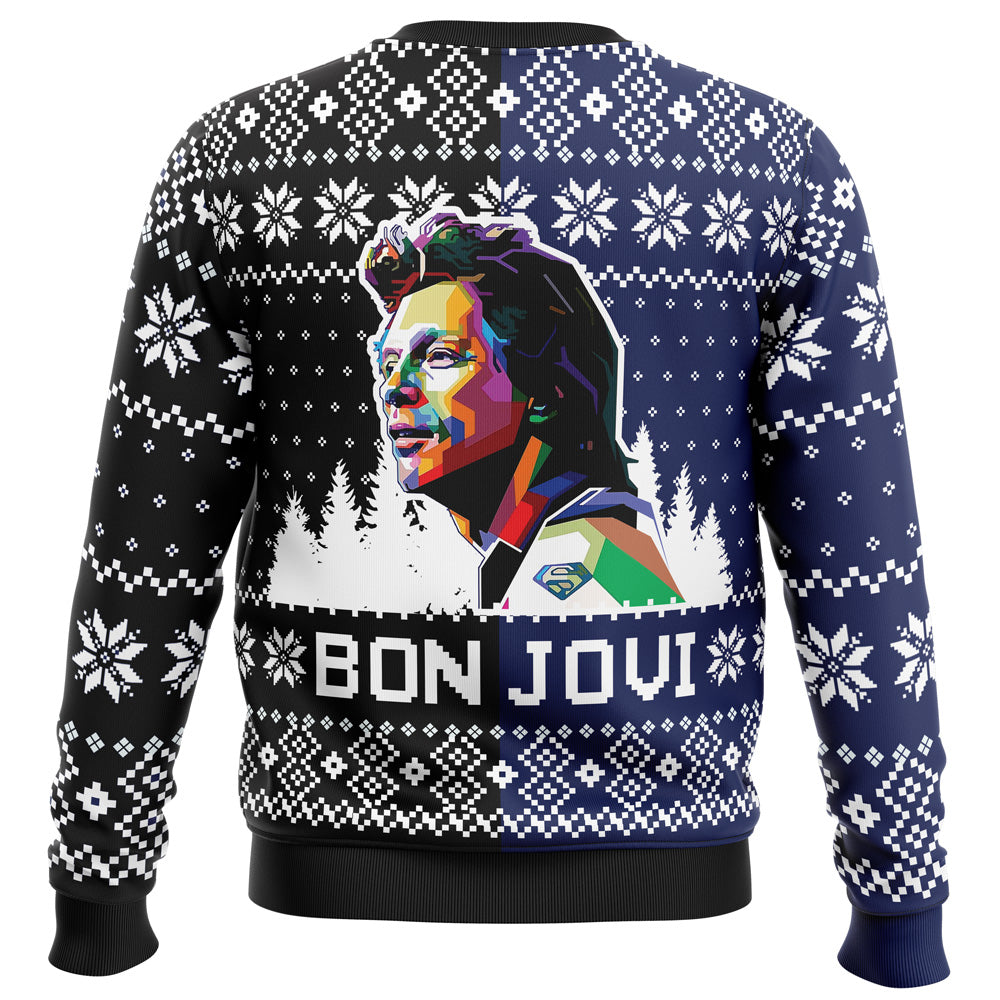 Sweater Bon Jovi Ugly Christmas - 5XL