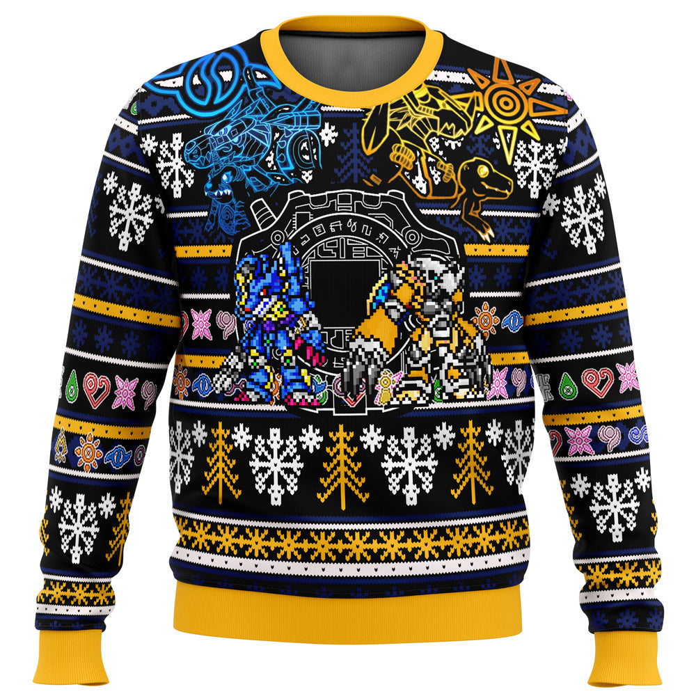 Digimon Ugly Christmas Sweater - 6XL