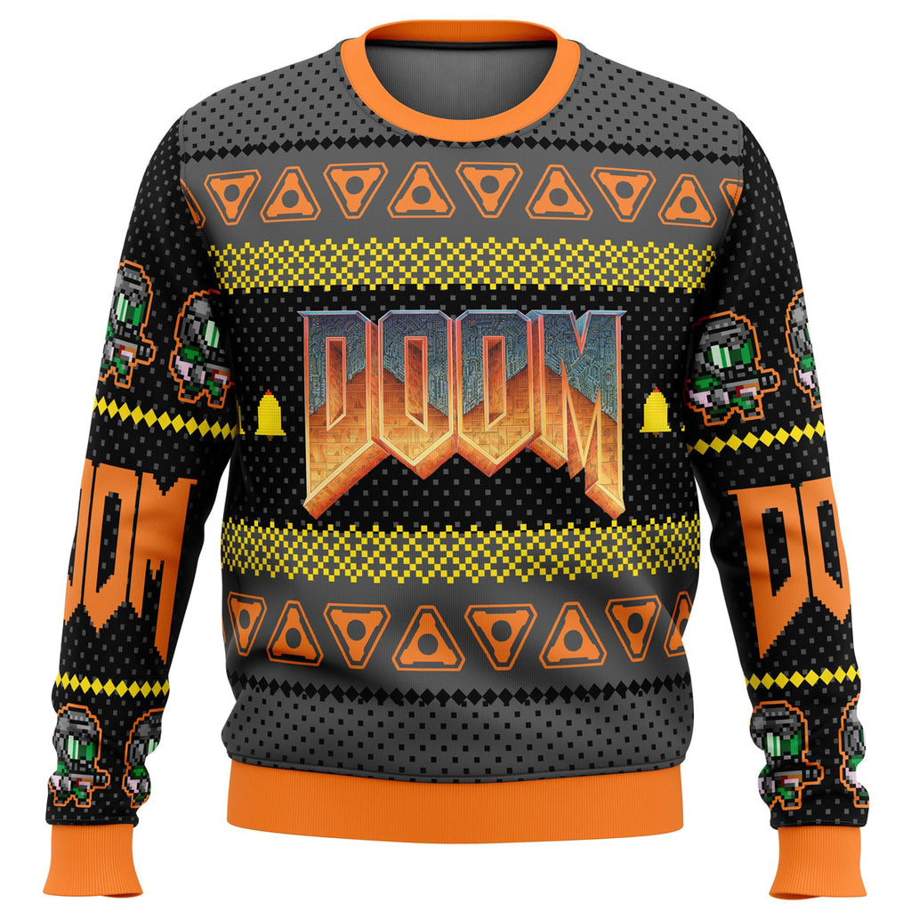 Doom Ugly Christmas Sweater - 4XL
