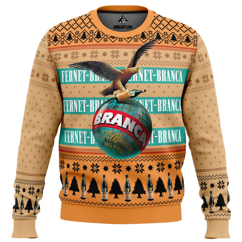 Fernet Branca V2 Ugly Christmas Sweater - 6XL