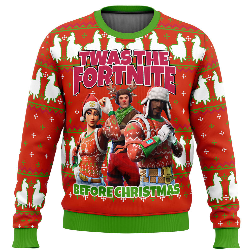 Twas The Fortnite Ugly Christmas Sweater - 6XL