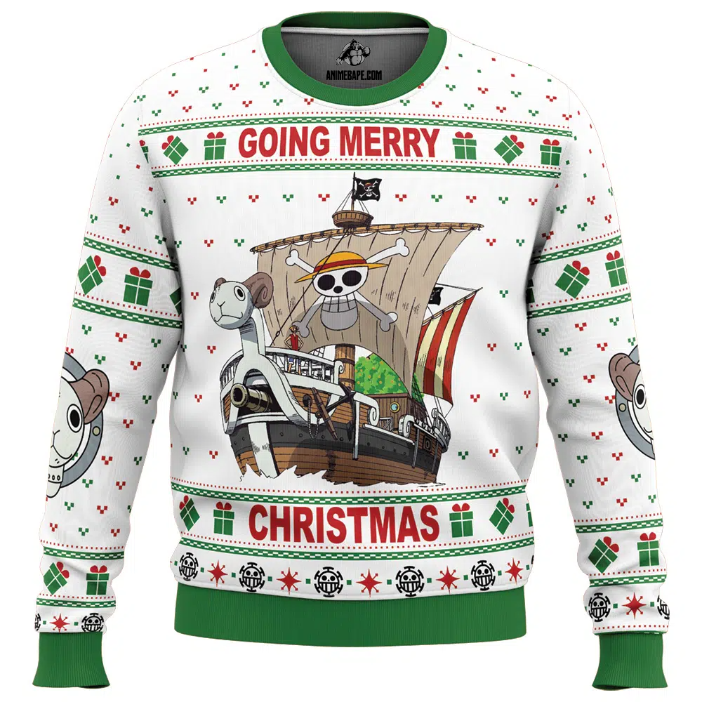 Going Merry Christmas One Piece Ugly Christmas Sweater - 6XL