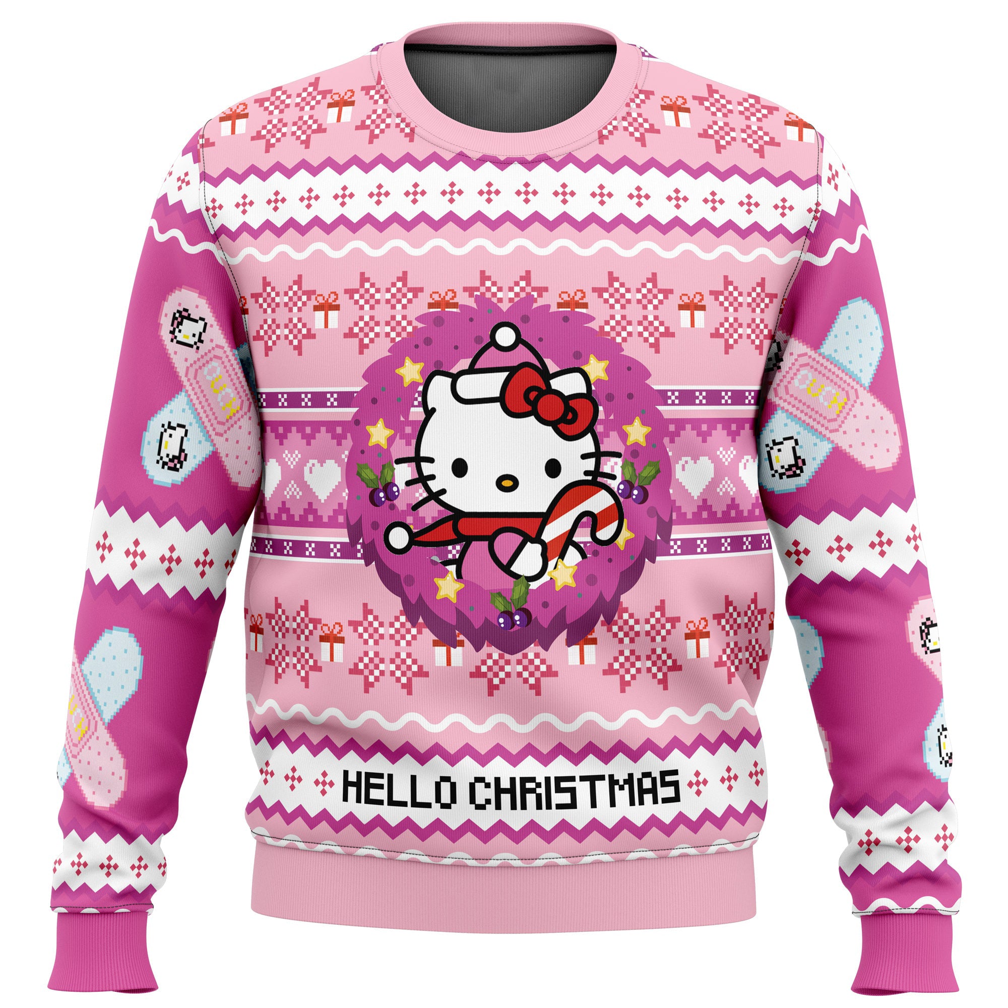 Hello Christmas Hello Kitty Ugly Christmas Sweater - 4XL