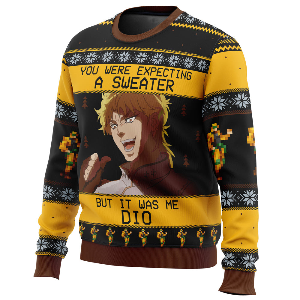 It Was Me Dio Jojo’s Bizarre Adventure Ugly Christmas Sweater - 5XL