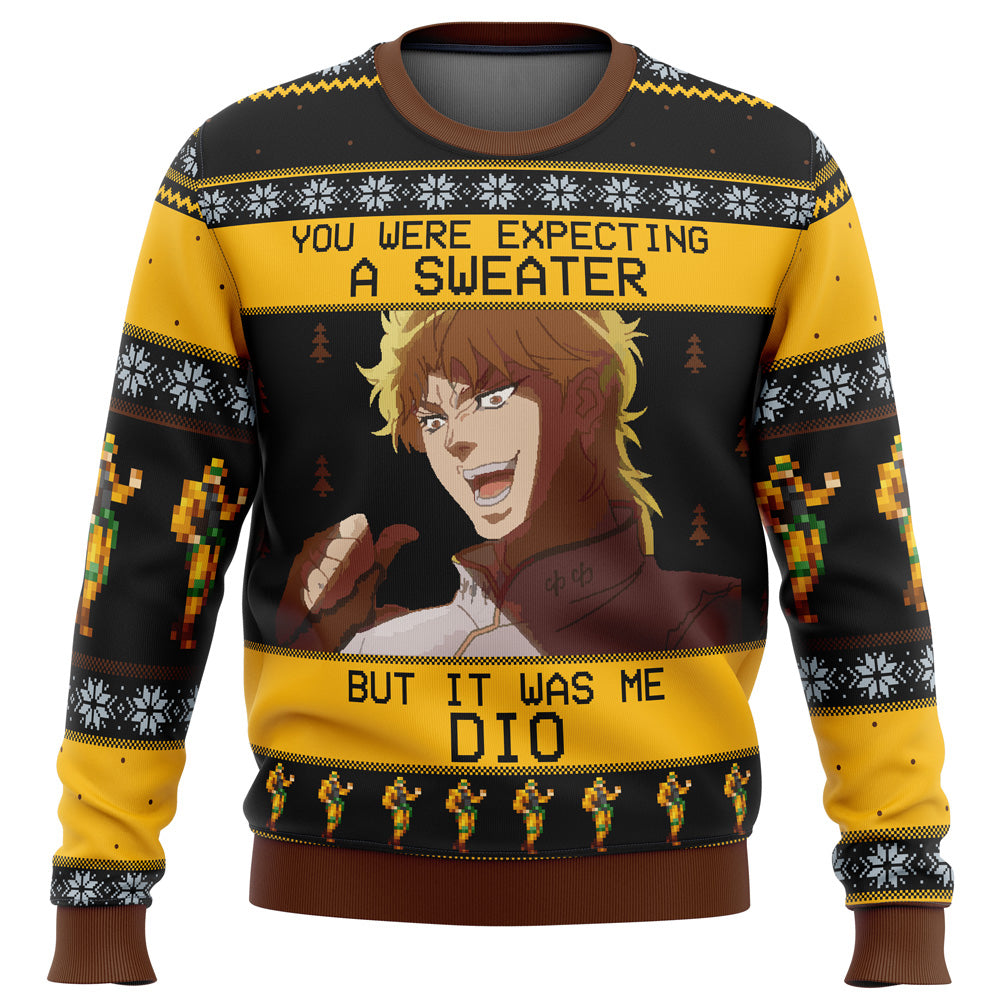 It Was Me Dio Jojo’s Bizarre Adventure Ugly Christmas Sweater - 6XL