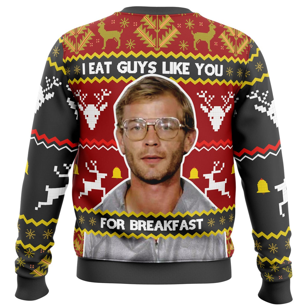 Jeffrey Dahmer Ugly Christmas Sweater - 6XL