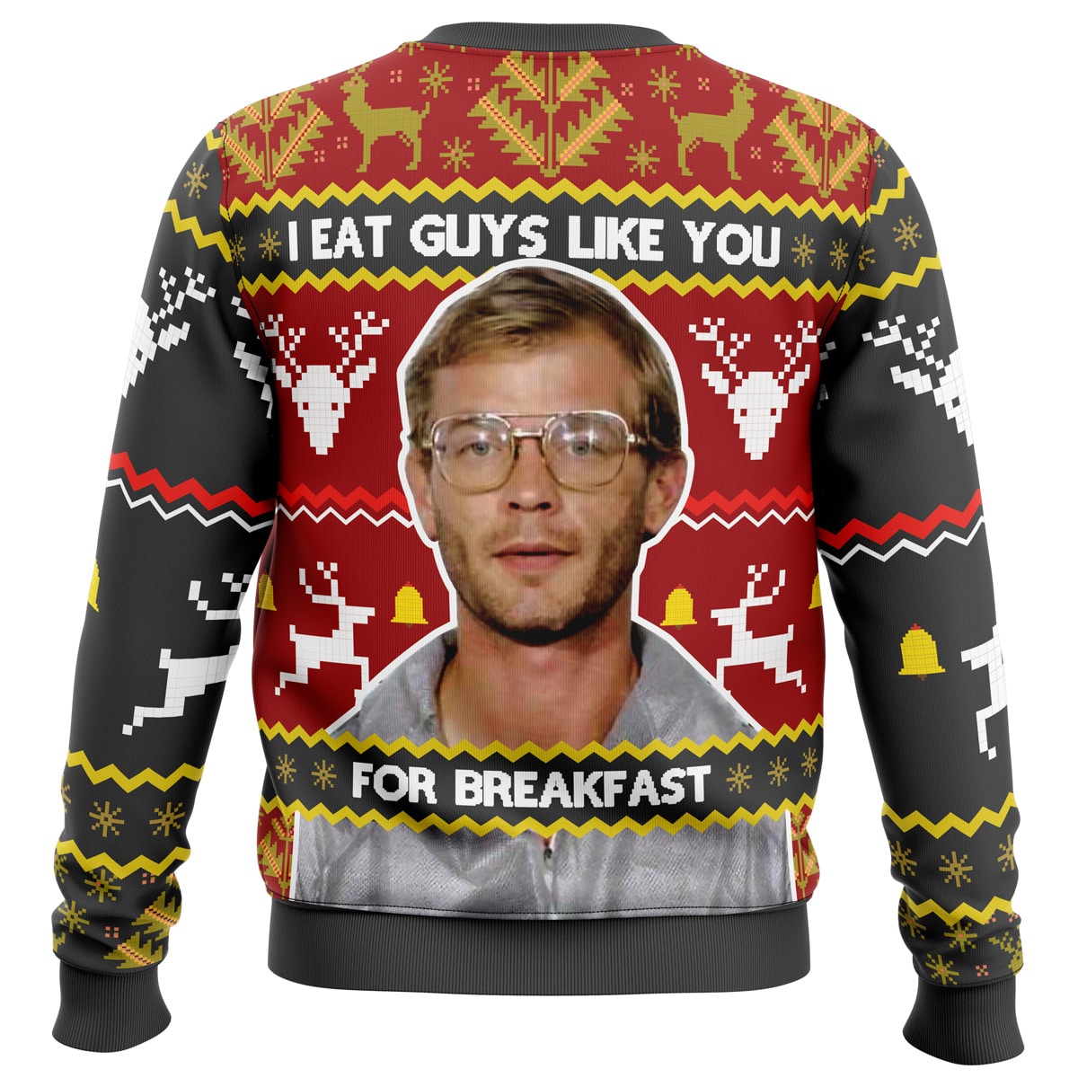 Jeffrey Dahmer Ugly Christmas Sweater - 6XL