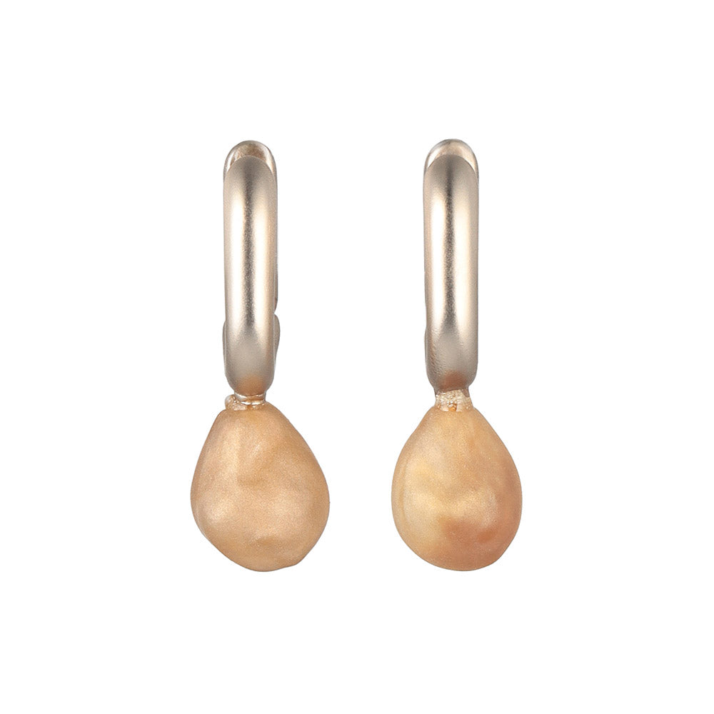 Homaika Pebble Carabiner Earrings