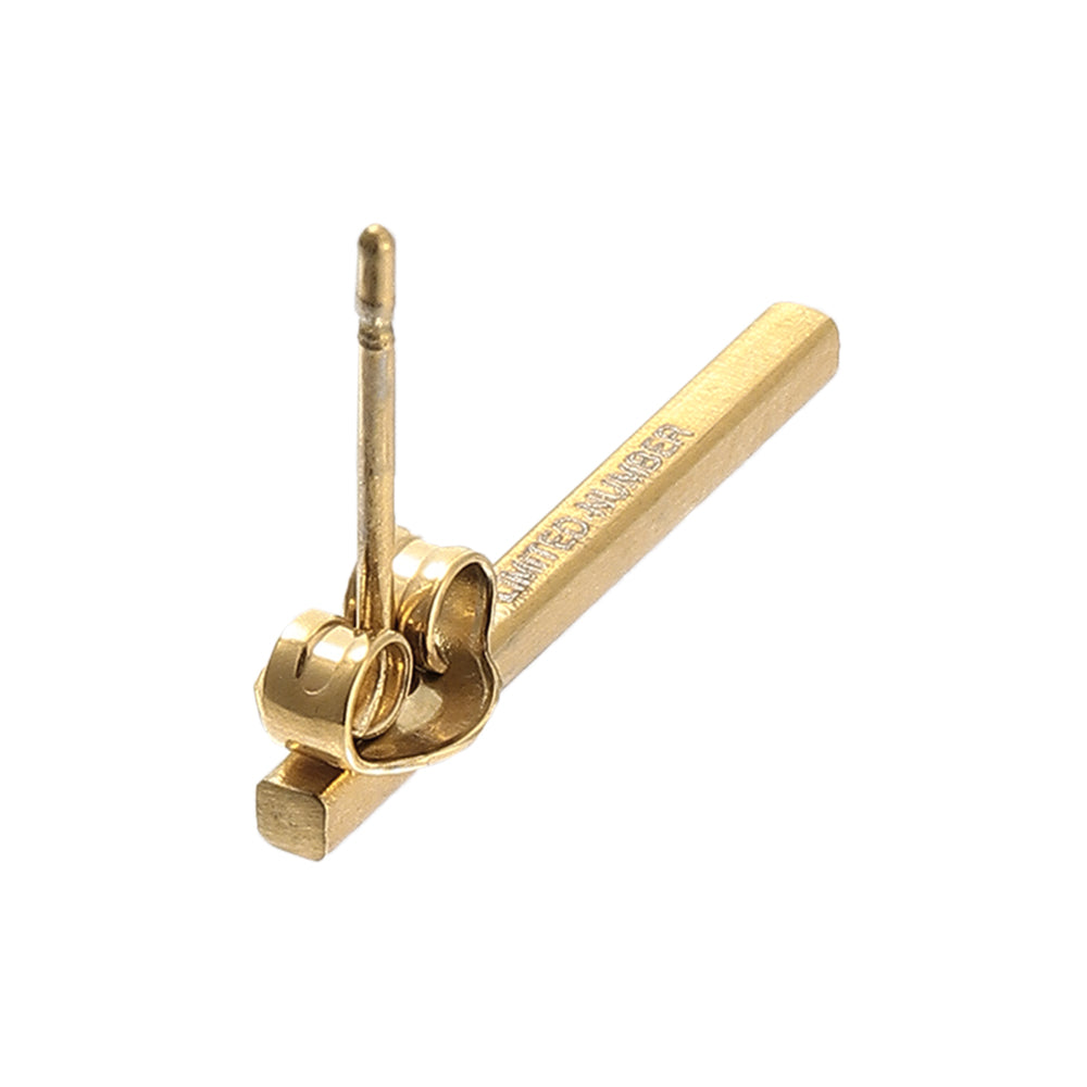 Skinny Bar Stud Earrings