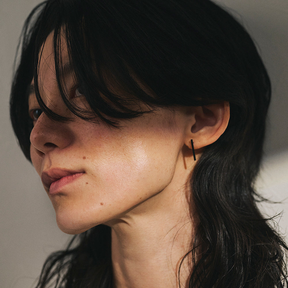 Skinny Bar Stud Earrings