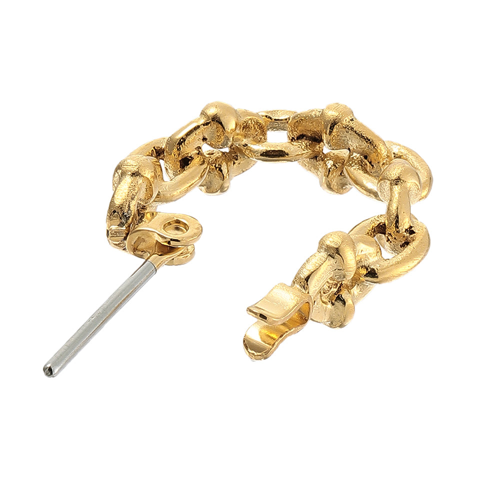Chain Hoop Earrings