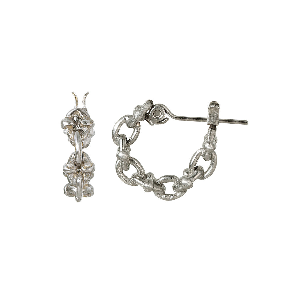 Chain Hoop Earrings