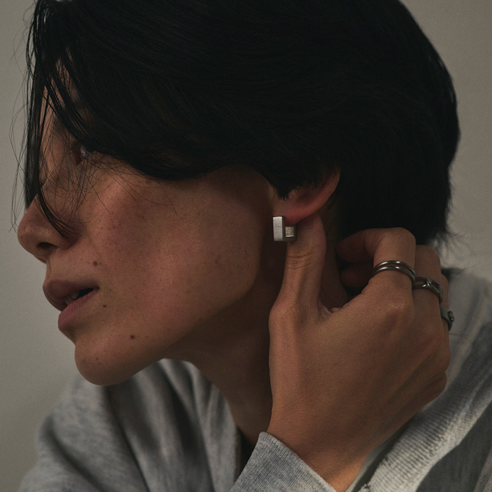 Angular Hoop Earrings